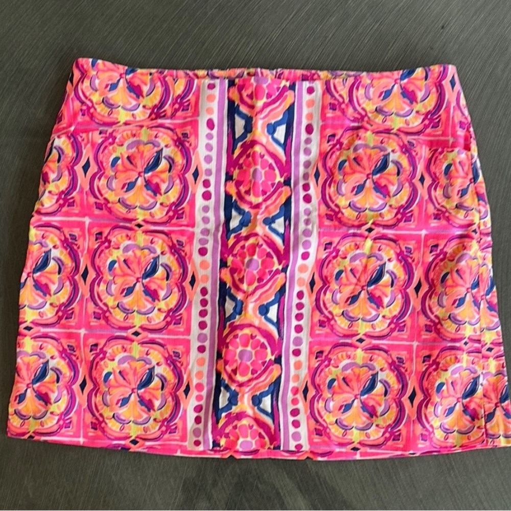 Lilly Pulitzer Pink Embellished Mini Skort Resort Wear